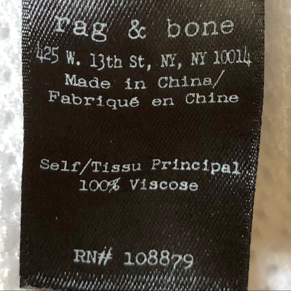 Rag and Bone Nikki Mesh Top Open Slit - Picture 7 of 7